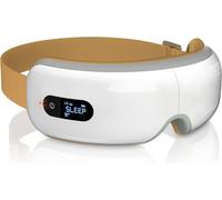 Masseur Oculaire Premium Avec Chaleur Et Vibration,Massage Électrique Des Yeux Pour Détendre Les Yeux,Améliore La Qualité Du Sommeil,Soulage La Fatigue Visuelle Et Les Yeux Secs - Isee4