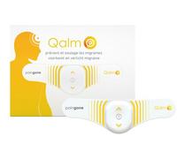 Paingone Qalm |Prévient et soulage les migraines |traitement des migraines, crises de migraines |Prévient et soulage les maux de tête |soulagement rapide et sans médicament |prouvé cliniquement
