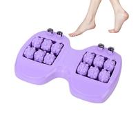 Masseur plantaire à rouleau - Outil de relaxation double et ergonomique - L'outil de massage pour les pieds avec des perles magnétiques | Pour les soins musculaires et la des pieds, pour le R