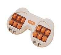 Masseur plantaire à rouleaux - Rouleau de massage rotatif - Table portable pour pression et bien-être de talon pour les parents âgés