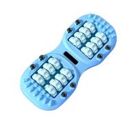 Masseur plantaire avec rouleau - Masseur Trigger Point pour les pieds | Double rouleau ABS pour muscle | Thérapie de récupération portable unisexe pour la maison, les jambes, le dos, le cou