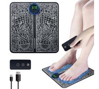 Masseur Plantaire Santevo, Masseur Plantaire Santevo NMES, 2025 Masseur éLectrique Pied, Avec 8 Modes & 19 FréQuences RéGlables, Favorise La Circulation Sanguine, Soulage Les Douleurs Musculaires (1)
