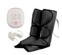 Masseur pneumatique for jambes, Airbags 3D, Compression chaude, masseur for mollets, pétrissage du talon de la cheville, libération Fatigue musculaire Utilisation sans danger