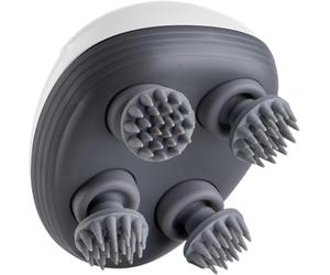 Masseur portable pour chiens et chats - Outil de massage électrique pour la tête et le dos - Soulage la tension, la thèse musculaire et la raideur (blanc)