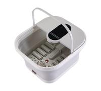 Masseur pour bain de pieds avec chaleur Masseur Pliable Avec 8 Rouleaux Non | Spa De Trempage Des Pieds Pour Salon, Chambre, Bureau, Balcon, Lecture, Repos, Détente et Soins