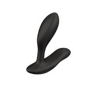 Vector+ Vibromasseur prostatique connecté à une application et avec télécommande - Noir
