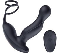 Masseur Prostatique Vibrant Anale Stimulateur Plug Anale Sex toyspour pour Homme prostate,Sex-toyse couple Plaisir Femme JYH7