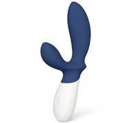 Masseur prostatique vibrant LOKI Wave 2 bleu pour stimulation masculine