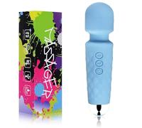 Masseur Sans Fil Rechargeable - Massages Puissants & Silencieux - 20 Modes de Vibration et 8 Vitesses - Longue Autonomie - Silicone Hypoallergénique G8