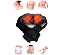 Masseur Shiatsu Nuque Cervical Et Épaule À 8 Têtes De Massages Mass Neck&back Black De Yoghi