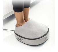 Masseur Shiatsu Chauffant 2 en 1, Coussin Multiposition, 8 Têtes Rotatives, Chaleur Infrarouge, 3 Intensités, Arrêt auto 15 min, Usage Pieds, Cou, Dos, Jambes