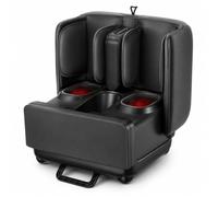 Masseur Shiatsu Pieds et Mollets avec Chaleur, Pétrissage, Vibration & Compression de l'Air 3 Intensités, 2 Modes, Télécommande, Housses Lavables