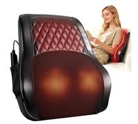 Masseur Shiatsu pour Dos avec Chauffage - 3D Masseur Lombaire et Cervical Deep Tissue pour Dos, Cou, Épaules et Jambes à Domicile ou au Bureau, Cadeau pour Femme, Homme, Papa et Maman