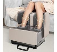 Masseur Shiatsu pour pieds et mollets avec compression d'air, vibration et thérapie par la chaleur pour la relaxation et le soulagement de la douleur, idéal pour un usage domestique