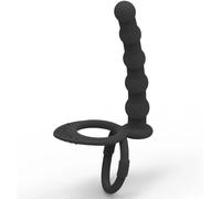 Masseur Silicone Toy Ann-Eau Vibrnt Pnis Homme Couple Electrique Anneau De P-Ê?Is Vibrant Télécommande 66CL