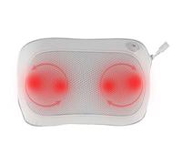 Terraillon Coussin massant Multi Massager, Shiatsu multizones chauffant USB-C, Gris anthracite