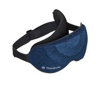 Therabody Masque de sommeil SleepMask, 100% occultant, modes de vibration relaxants – Noir