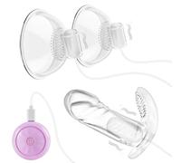 Masseur vibrant pour tétons, seins, clitoris et point G, modes de vibration multiples, sextoy pour adultes, idéal pour les couples, pince à tétons