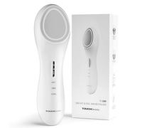 Masseur Visage Électrique 3 en 1 avec Modes Chaud et Froid EMS Microcurrent pour Anti Rides Réduction Double Menton et Pores 3 Intensités Zinc Alloy Charge Type C Cadeau Ideal