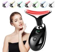 Masseur visage et cou, soin de la peau pour femme pour rajeunissement de la peau, tonifiant, éclat 7 couleurs