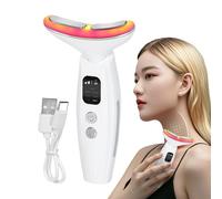 Masseur visage - Outil électrique portable à baguette de massage - 3 vitesses Réducteur double menton et outil de massage du cou pour grand-mère, maman, épouse et fille