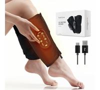 Masseurs de jambes HubiCare pour la douleur et la circulation - Masseur de mollets sans fil avec forte compression, chaleur et vibration, 4 modes et 3 intensités, rechargeable, cadeau de soin