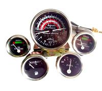 Massey Ferguson Kit de jauge de tracteur + tachymètre antihoraire 35, 133, 135, 140