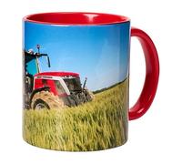 Massey Ferguson Mug Céramique MF 8S - Nouvelle Édition avec Chargeur Frontal