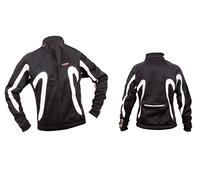 Massi Win 100% Windproof Jacket Blanc,Noir L Femme Black