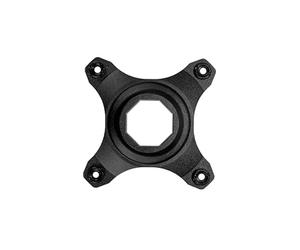 Massi Aigna Plateau QUORA 11 V + 4 vis, Unisexe Adulte, Noir, Taille Unique