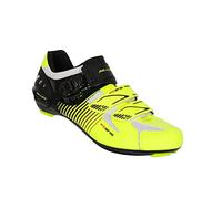 Massi Argo - Chaussures route unisexe, couleur fluo/noir, taille 42