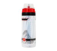Massi Bidon termico Bouteille d'eau pour vélo Mixte, Transparent/Rouge, 500cc