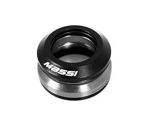 Massi CM716 Direction pour vélo, vélo, Noir, 1-1/8"-1-1/4"