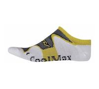 Massi Coolmax Invisible - Chaussettes de Cyclisme Unisexe, Couleur Jaune, Taille L