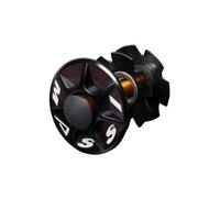 Massi Etoile + Capot de Direction cm621 CNC 1''1/8 Noir
