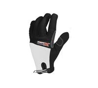 Massi Gants de vélo Descend X-Pro Longs Noir/Blanc XL Homme