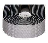 Massi Gel de Carbone Elite Bande de Guidon pour vélo Mixte Adulte, Argenté, Standard Size