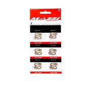 Massi Lot de 6 maillons à Attache Rapide 11V
