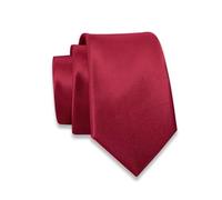 Massi Morino Cravate étroite pour homme en différentes couleurs - 6 cm - Schlips uni I Slim Fit Tie