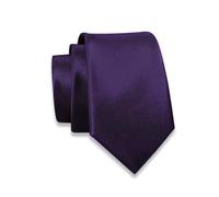 Massi Morino Cravate étroite pour homme en différentes couleurs - 6 cm - Schlips uni I Slim Fit Tie