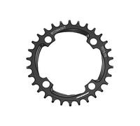 Massi Narrow-Wide Comp.SRAM(94 32T, Plats de Cyclisme, Noir, 32 T