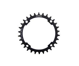 Massi Narrow-Wide Plateau pour vélo 32T, Noir