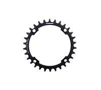 Massi Narrow Wide Plateau pour vélo 34T, Noir