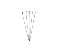 Massi Pack de 5 radios Plates/incurvées 291 mm Accessoires vélo, Adultes Unisexe, Noir (Noir), 291 mm EU