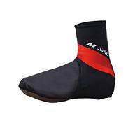 Massi Performance - Couvre-Chaussures Unisexe, Couleur Noir/Rouge, Taille L/XL