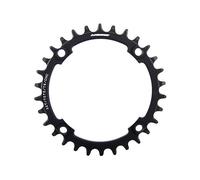 Massi Shimano 12s 104 Bcd Chainring Argenté 38t Black