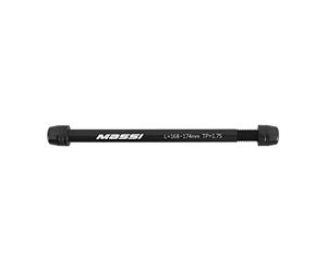Massi Rouleaux d'entraînement pour vélo Noir L168-174 mm M 12 x 1,75