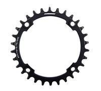 Massi Narrow Wide Plateau pour vélo 34T, Noir