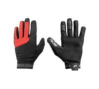 Massi Single Track Gants de Cyclisme Unisexe pour Adulte Noir/Rouge Taille M
