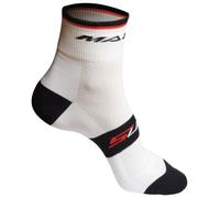 Massi Supra - Chaussettes de Cyclisme Unisexe, Couleur Blanc, Taille M